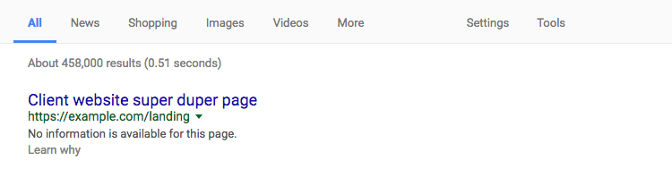 Google Search WTF