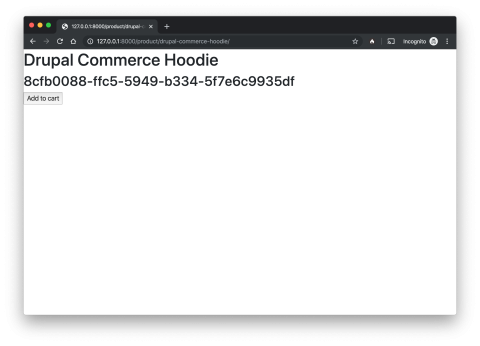 default product page