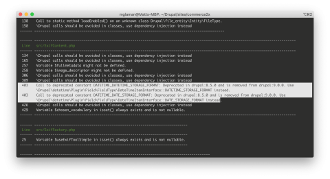 deprecated constants